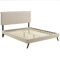 Amari Full Platform Bed with Round Splayed Legs - living-essentials