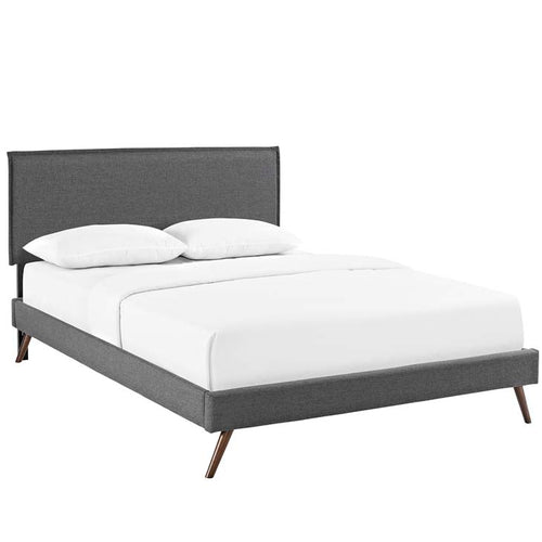 Amari Full Platform Bed with Squared Tapered Legs - living-essentials