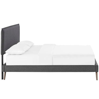 Amari Full Platform Bed with Squared Tapered Legs - living-essentials