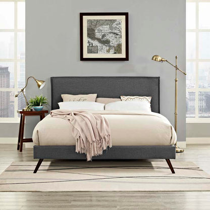 Amari Full Platform Bed with Squared Tapered Legs - living-essentials