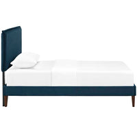 Amari Twin Platform Bed with Squared Tapered Legs - living-essentials