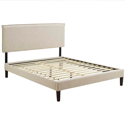 Amari Full Platform Bed with Squared Tapered Legs - living-essentials