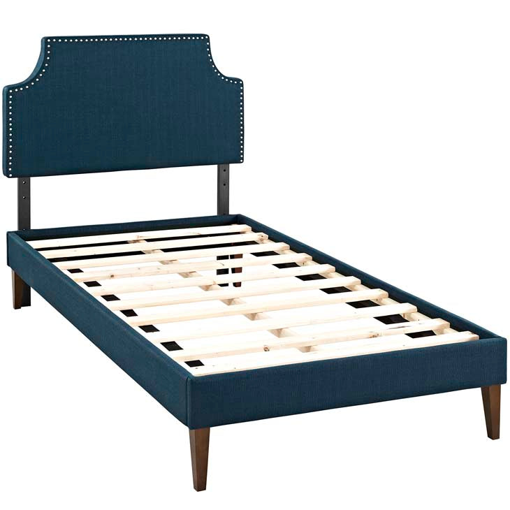 Conner Twin Platform Bed with Squared Tapered Legs - living-essentials