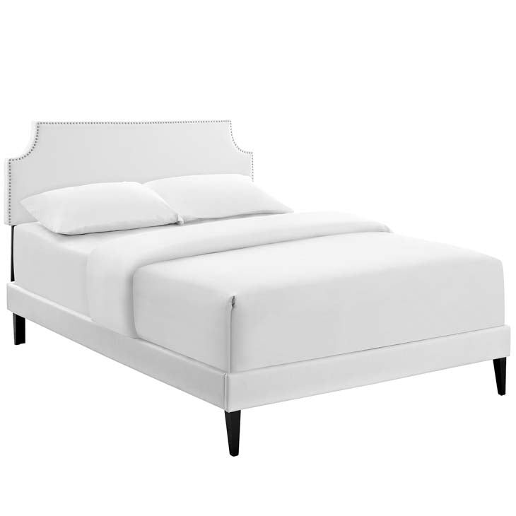 Conner Full Platform Bed with Squared Tapered Legs - living-essentials