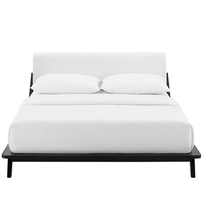 Luella Queen Upholstered Fabric Platform Bed - living-essentials