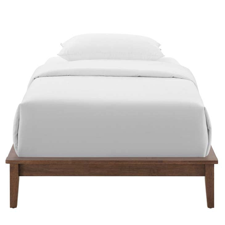Lodge Twin Wood Platform Bed Frame - living-essentials