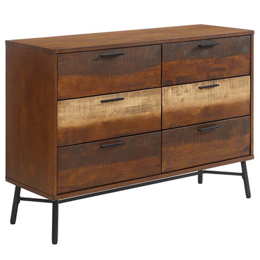 Ardine Rustic Wood Dresser - living-essentials