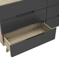 Ancestry Six-Drawer Wood Dresser or Display Stand - living-essentials