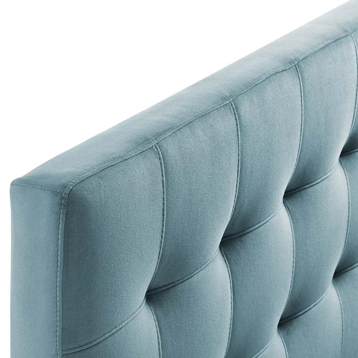 Diana Biscuit Tufted Velvet Queen Headboard - living-essentials