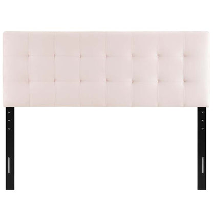 Diana Biscuit Tufted Velvet Queen Headboard - living-essentials