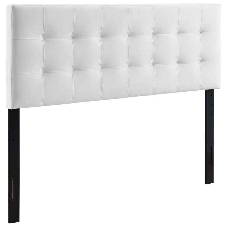 Diana Biscuit Tufted Velvet Queen Headboard - living-essentials