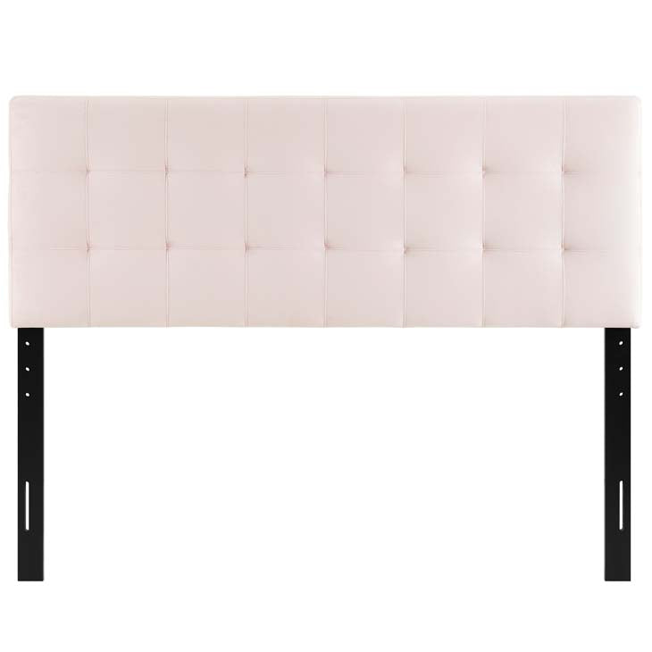 Diana Biscuit Tufted Velvet King Headboard - living-essentials