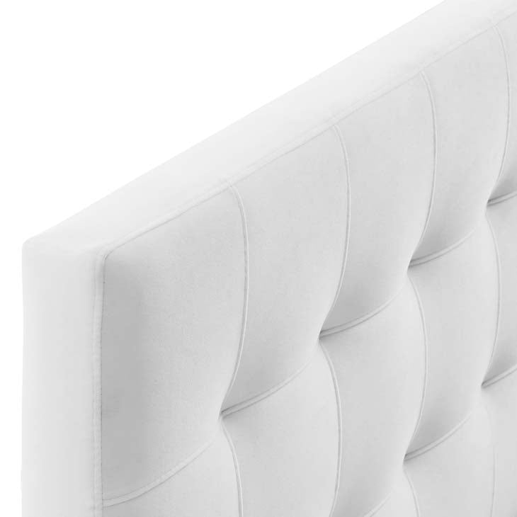 Diana Biscuit Tufted Velvet King Headboard - living-essentials