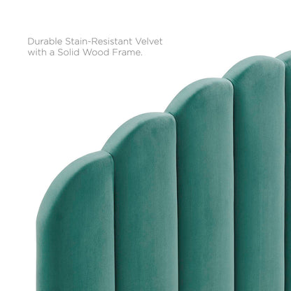 Veronica Twin Velvet Headboard