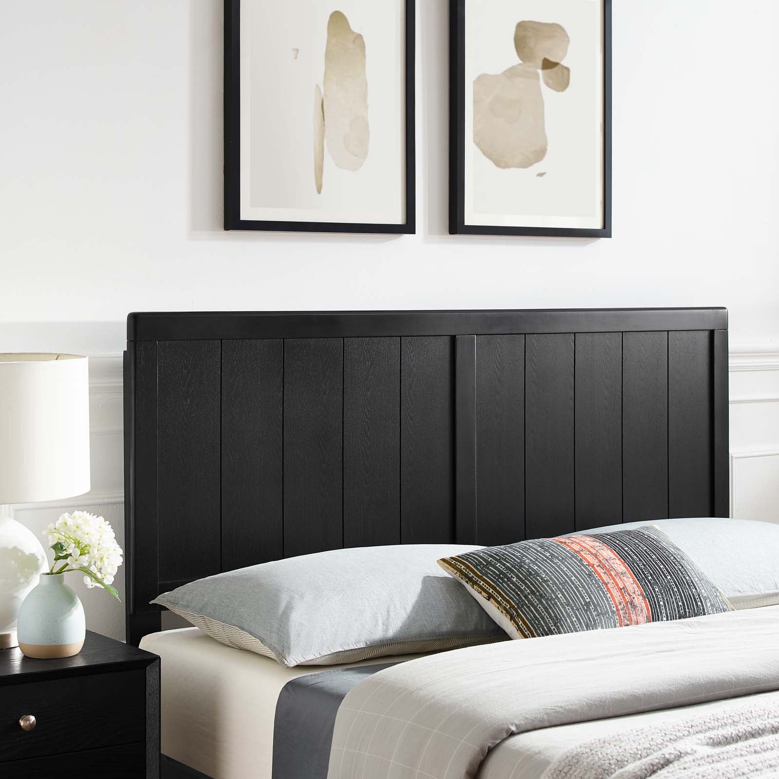 Raelynn Queen Wood Headboard