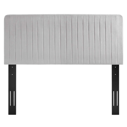 Mylah Channel Tufted Performance Velvet Twin Headboard
