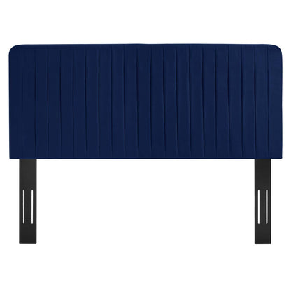 Mylah Channel Tufted Performance Velvet Full/Queen Headboard