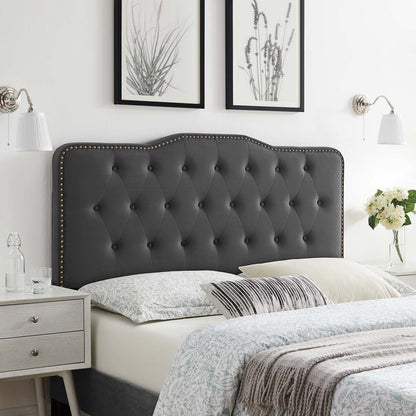 Mildred Tufted Performance Velvet Headboard