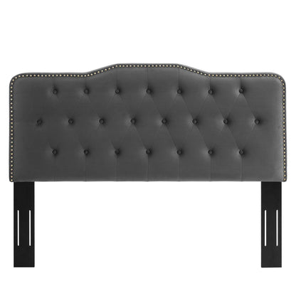Mildred Tufted Performance Velvet Headboard