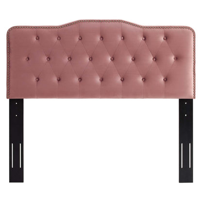 Mildred Tufted Performance Velvet Headboard