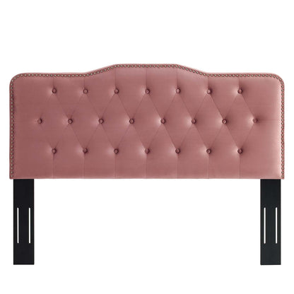 Mildred Tufted Performance Velvet Headboard