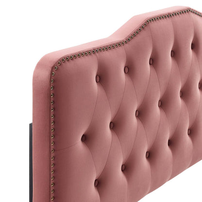 Mildred Tufted Performance Velvet Headboard