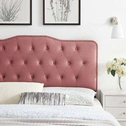 Mildred Tufted Performance Velvet Headboard