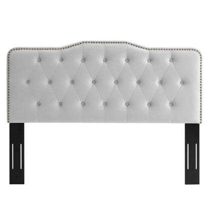 Mildred Tufted Performance Velvet Headboard