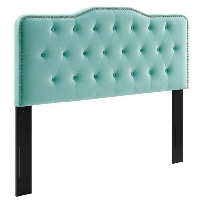 Mildred Tufted Performance Velvet Headboard