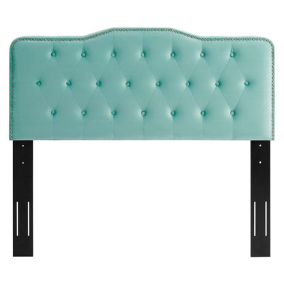 Mildred Tufted Performance Velvet Headboard