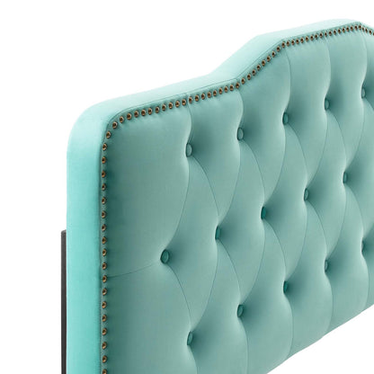 Mildred Tufted Performance Velvet Headboard