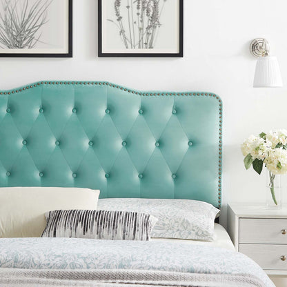 Mildred Tufted Performance Velvet Headboard