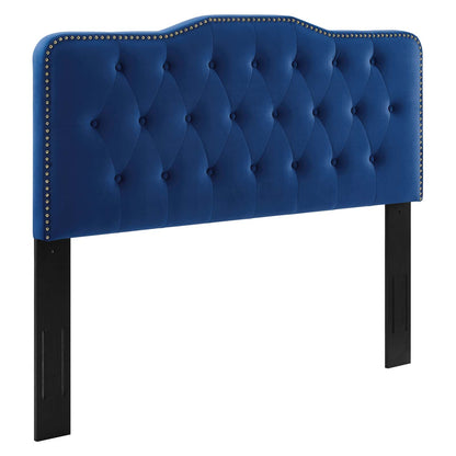 Mildred Tufted Performance Velvet Headboard