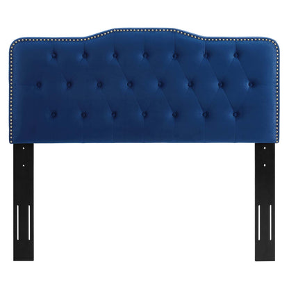 Mildred Tufted Performance Velvet Headboard