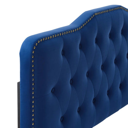 Mildred Tufted Performance Velvet Headboard