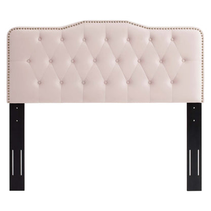 Mildred Tufted Performance Velvet Headboard