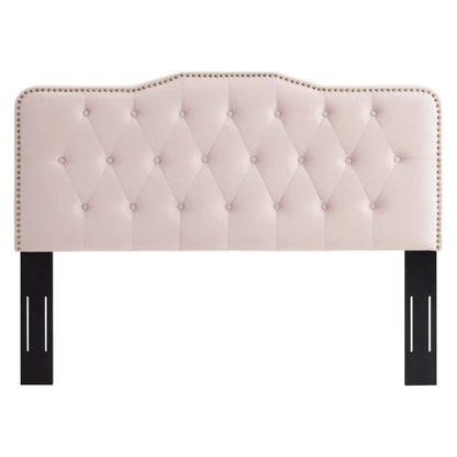 Mildred Tufted Performance Velvet Headboard