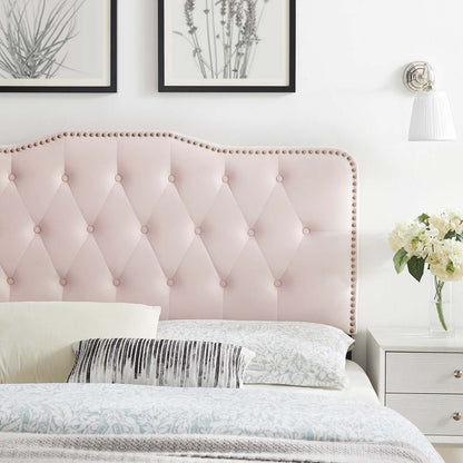 Mildred Tufted Performance Velvet Headboard