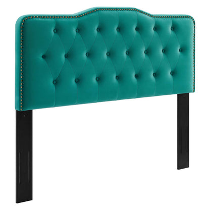 Mildred Tufted Performance Velvet Headboard