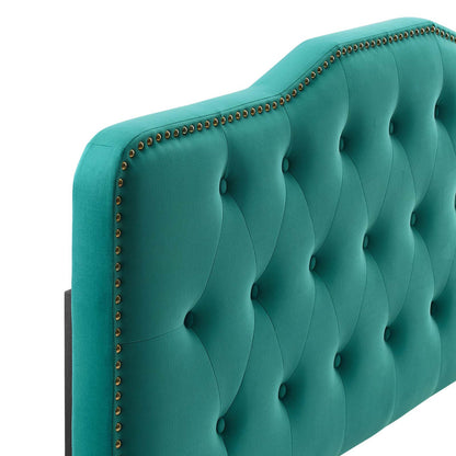 Mildred Tufted Performance Velvet Headboard
