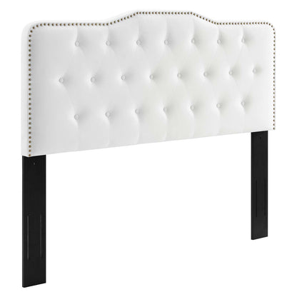 Mildred Tufted Performance Velvet Headboard