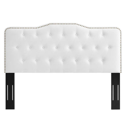 Mildred Tufted Performance Velvet Headboard
