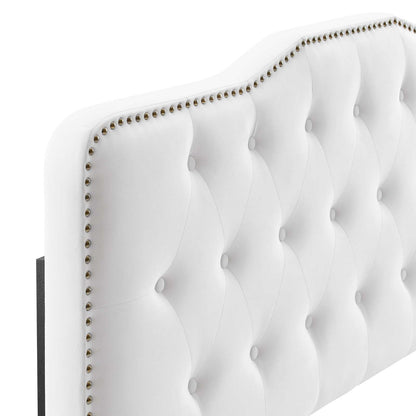 Mildred Tufted Performance Velvet Headboard