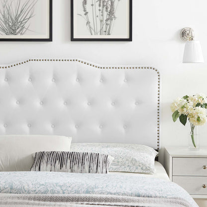 Mildred Tufted Performance Velvet Headboard