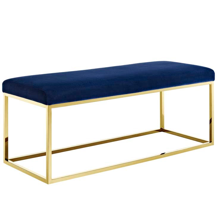 Andie Fabric Bench – EMFURN