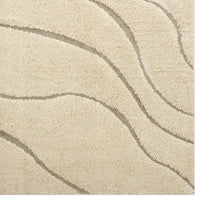 Jubilant Abound Abstract Swirl Shag 5x8 Area Rug
