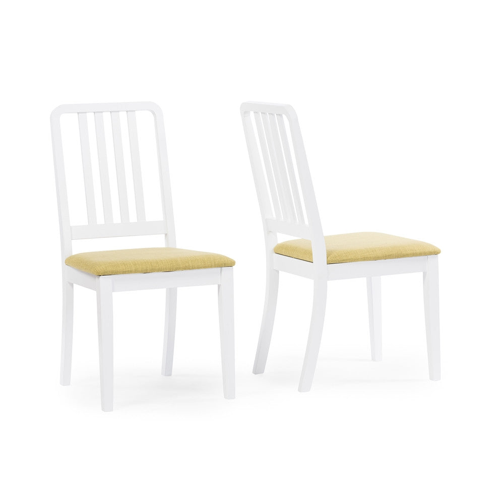 Jasmine Mid Century Dining Chair Set of 2 - living-essentials