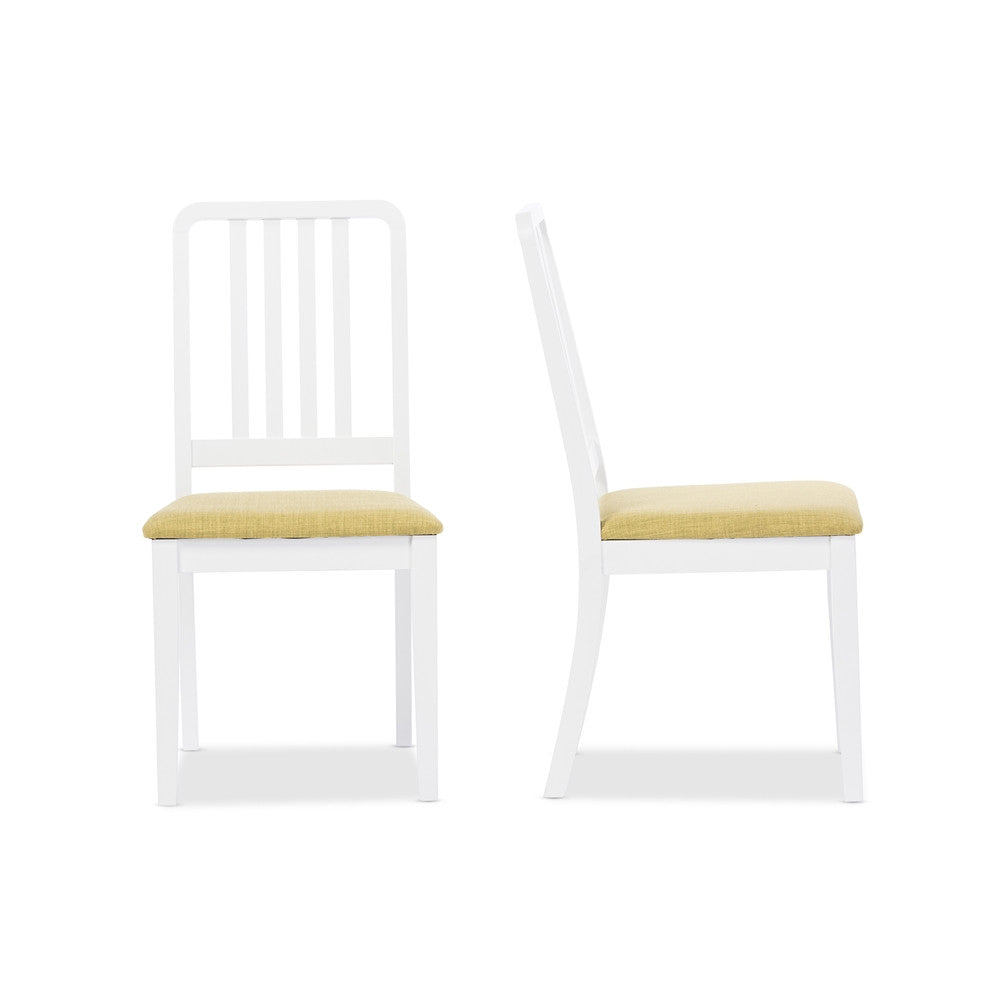 Jasmine Mid Century Dining Chair Set of 2 - living-essentials