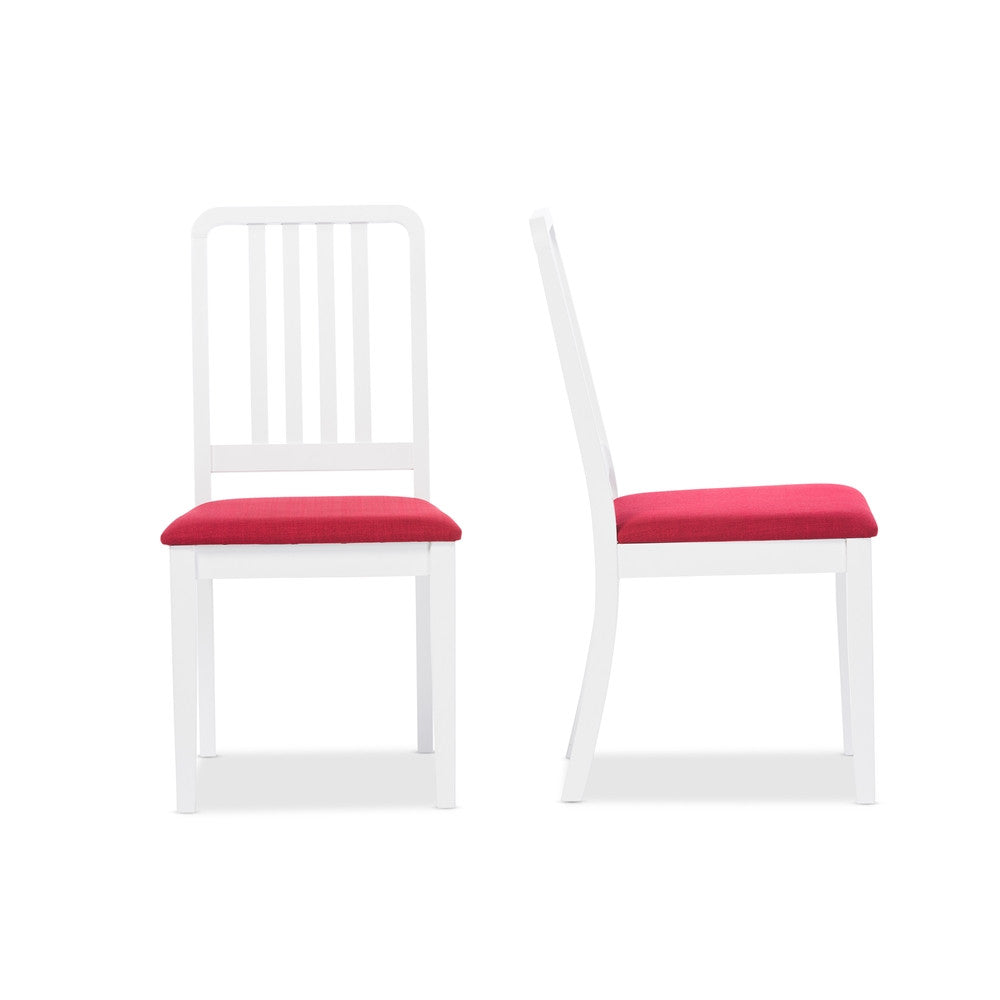 Jasmine Mid Century Dining Chair Set of 2 - living-essentials