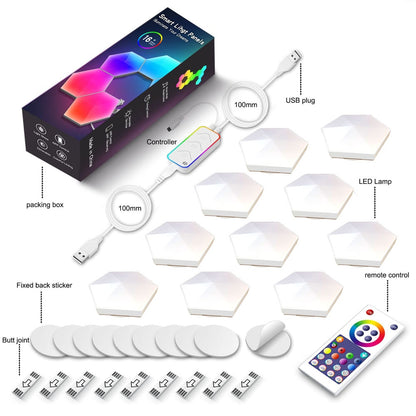 Smart LED Hexagon Panel Neon Light